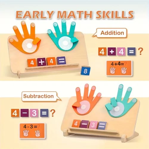 Tablero de Suma Montessori para niños