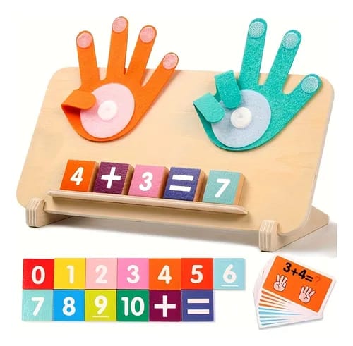 Tablero de Suma Montessori para niños