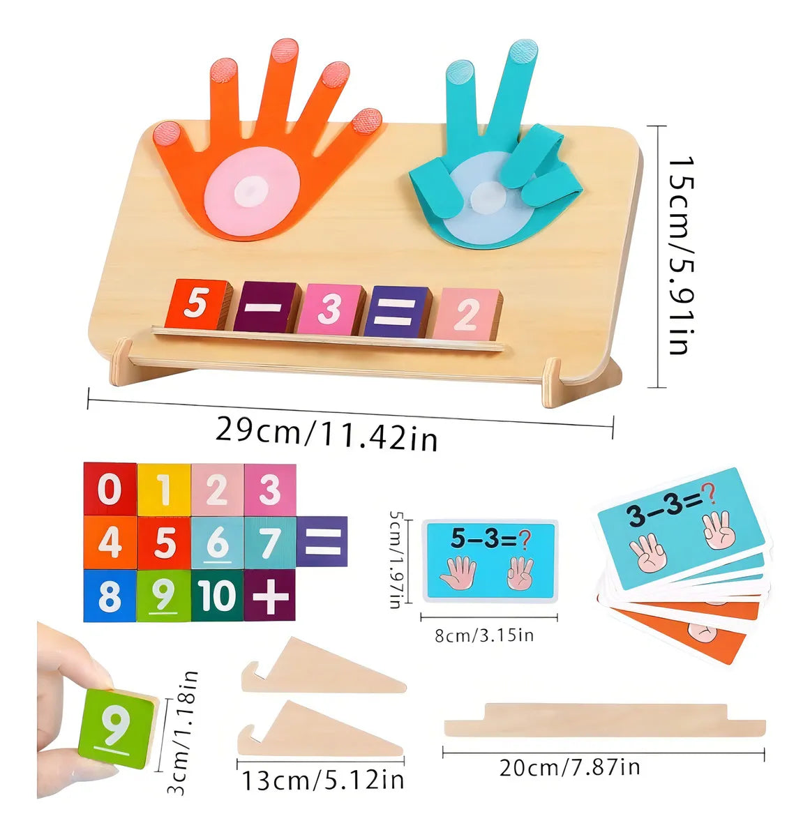 Tablero de Suma Montessori para niños