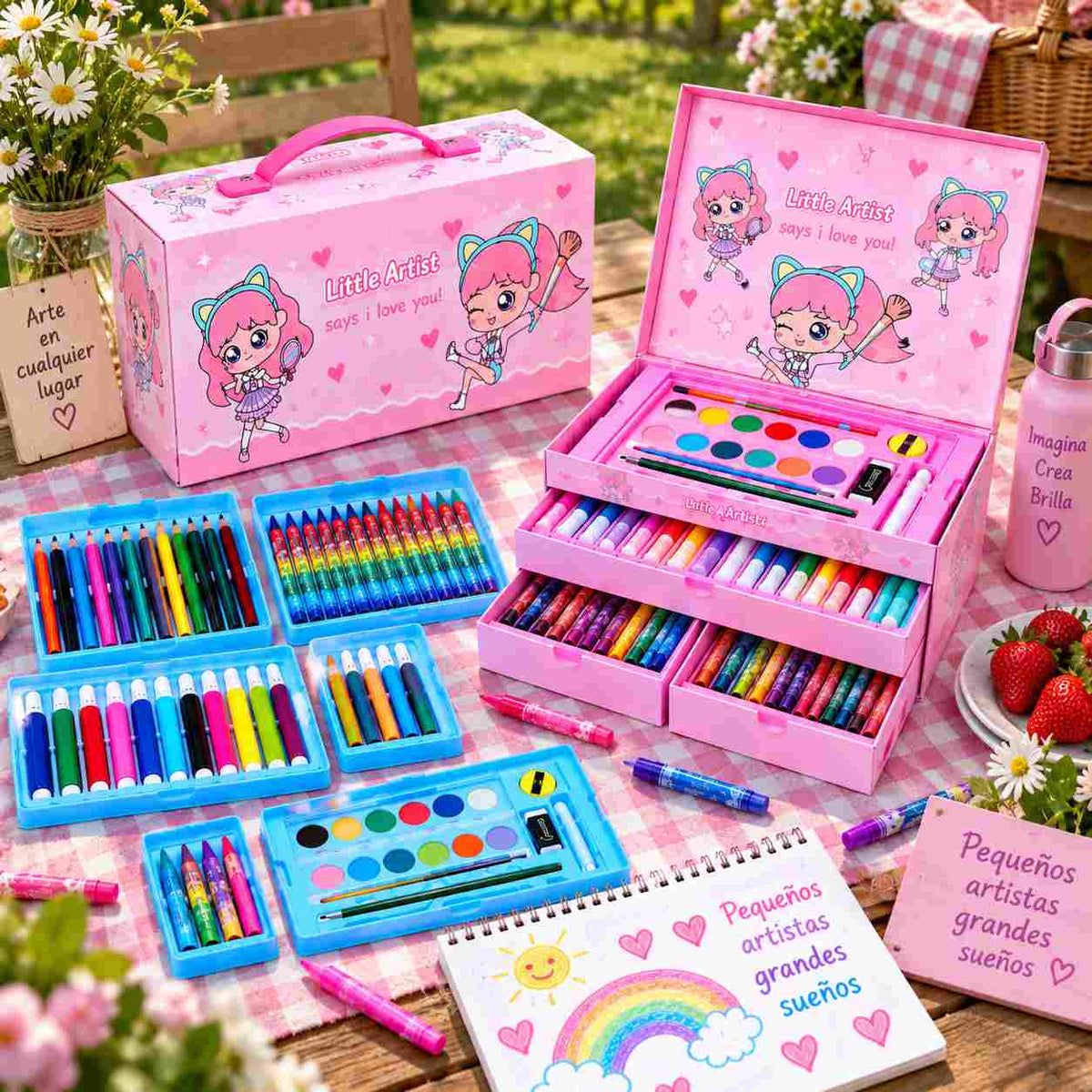 Kit de Arte Infantil 84 Piezas