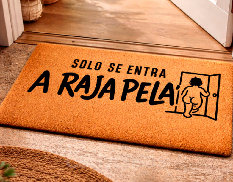 Solo se entra a raja pela