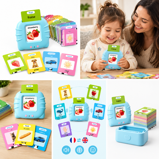 JUEGO LECTOR DE TARJETAS APRENDO INGLES