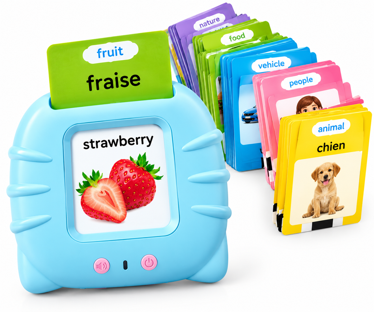 JUEGO LECTOR DE TARJETAS APRENDO INGLES