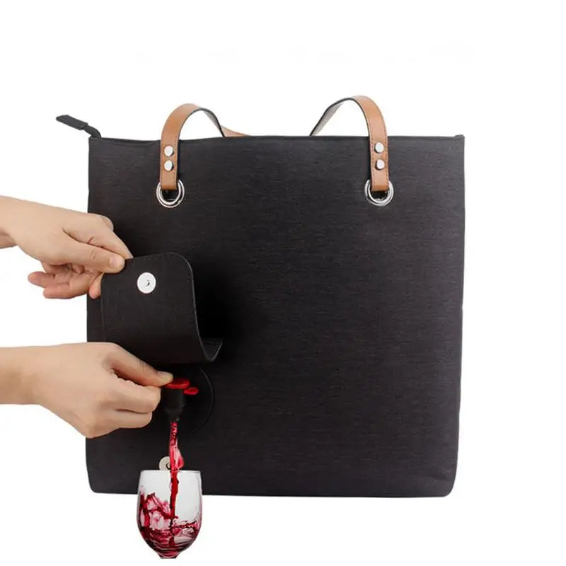 Bolso Térmico para Vino con Dispensador 🍷